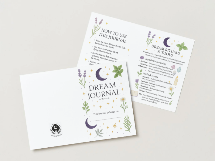 🌿 Unlock the Power of Your Dreams — Our New Printable Dream Journal ✨