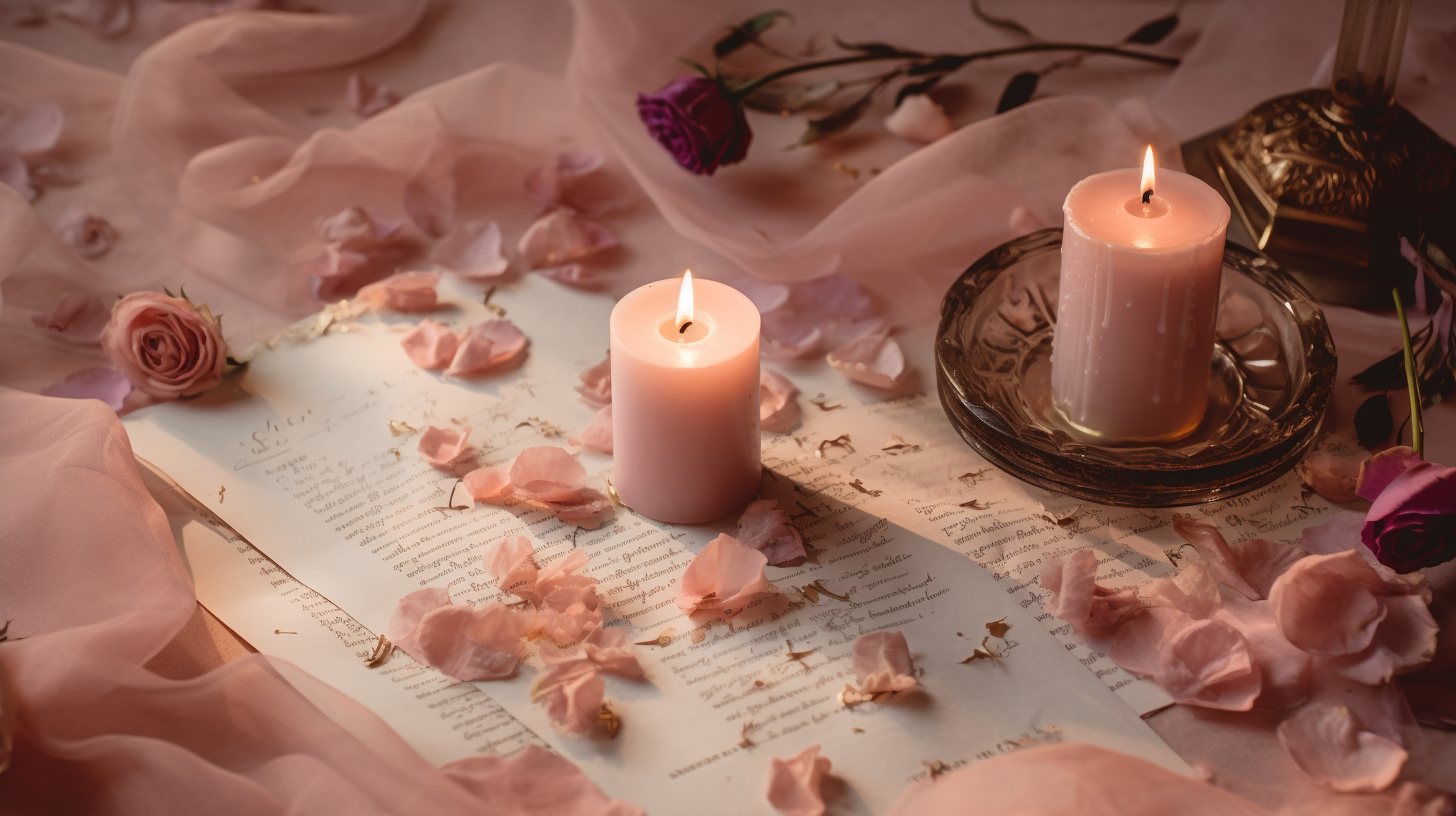 love spell simple at home candle crystal