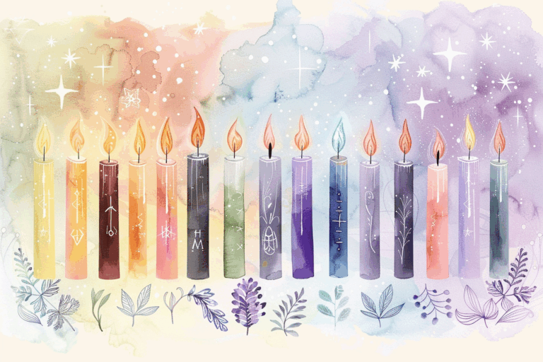 beginners guide to spells and candle colour meanings