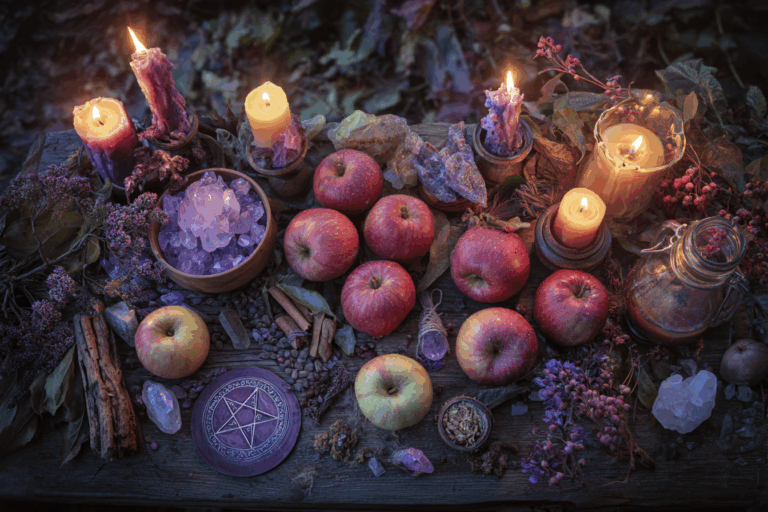 🔮 Witch’s Almanac: September 2025 | Blood Moon, Mabon Magic & Apple Rituals